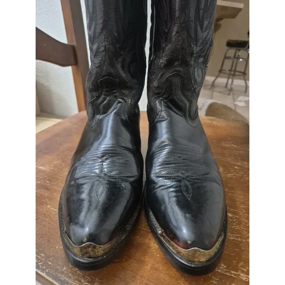 Laredo Black Cherry Boots   Men’s Size 11D Western Trucker Cowboy 12628